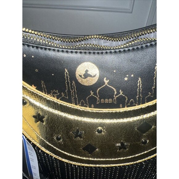 Disney Parks Danielle Nicole Aladdin 30th Anniversary Purse Bucket Bag Jasmine - Picture 10 of 12